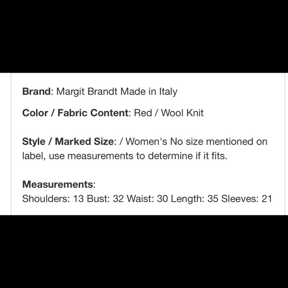 Margit Brandt Sweater Dress, Back Zip Beautiful!!! Classic & Timeless Style!!!! - Picture 7 of 8